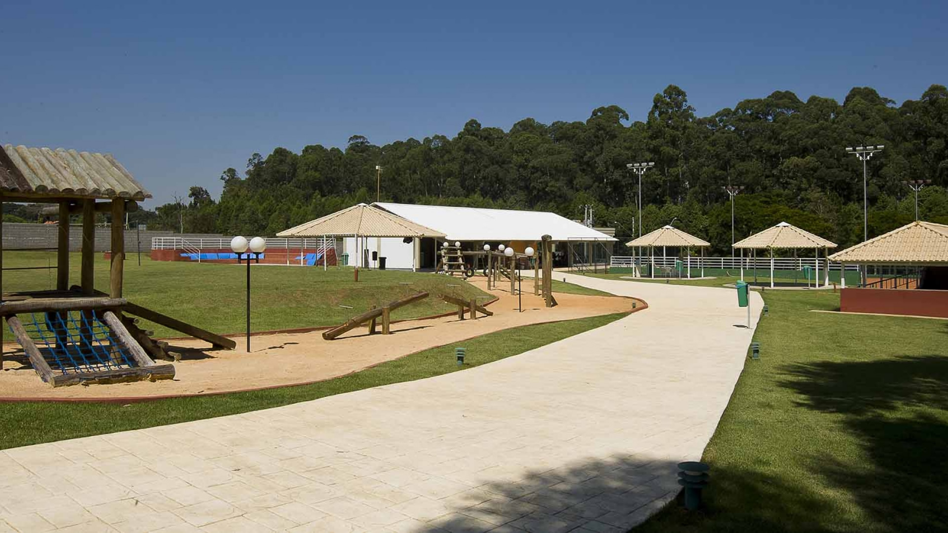 Área de lazer e recreação